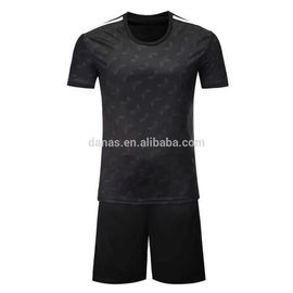 China factory sale cheap custom black and white soccer jersey
