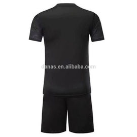 China factory sale cheap custom black and white soccer jersey