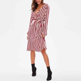 2018 Fashion Women Casual Western Plain Dress