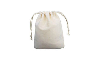 Cute Jewelry Cotton Drawstring Pouch 15 inches by 17 inches , Cotton Jewelry Pouches For Promotion