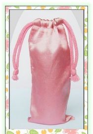 Round Base Satin Drawstring Pouch