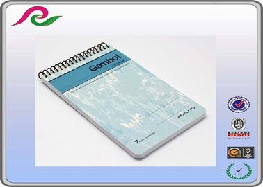 Coated paper cover A6 handmade spiral wire pocket notebook , AI / PDF / CDR