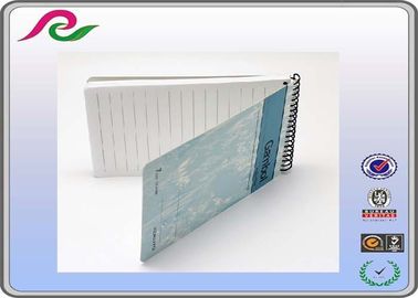 Coated paper cover A6 handmade spiral wire pocket notebook , AI / PDF / CDR